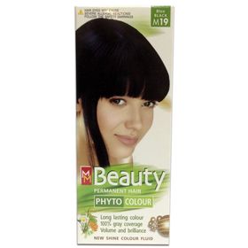 MM Beauty Colour Sense M19 - Mavi Siyah Bitkisel Saç Boyası