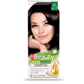 MM Beauty M17 Koyu Kahve 2 Adet Bitkisel Saç Boyası