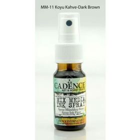 Mm11 Cadence Koyu Kahve Mix Media Boyası