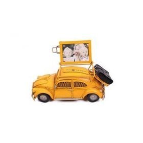 Mnk 1210E-3396Ss Çerçeveli Ve Kumbaralı Dekoratif Metal Araba
