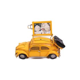 Mnk 1210E-3396Ss Çerçeveli Ve Kumbaralı Dekoratif Metal Araba