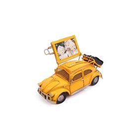 Mnk 1210E-3396Ss Çerçeveli Ve Kumbaralı Dekoratif Metal Araba
