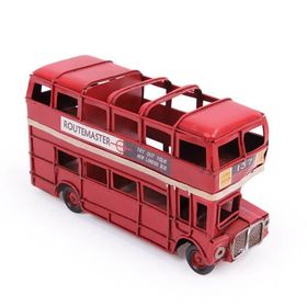 Mnk 1510A-8275 Dekoratif Metal Araba Londra Şehir Otobüsü Kalemlik