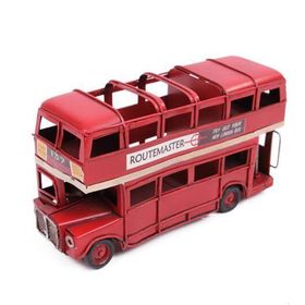 Mnk 1510A-8275 Dekoratif Metal Araba Londra Şehir Otobüsü Kalemlik