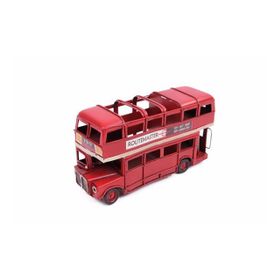 Mnk 1510A-8275 Dekoratif Metal Araba Londra Şehir Otobüsü Kalemlik