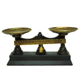 Mnk C0276 Dekoratif Metal Terazi