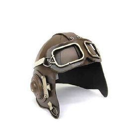 Mnk C0710 Dekoratif Metal Pilot Kaskı