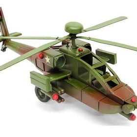 Mnk C0749 Dekoratif Metal Helikopter