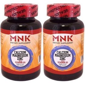 Mnk Calcium Magnesium Zinc with Vitamin D3 120 Tablet