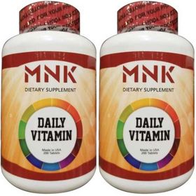 Mnk Daily Vitamin İçeren 200 Tablet