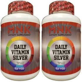 Mnk Daily Vitamin Silver 2x200 Tablet