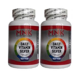Mnk Daily Vitamin Silver 50+ 2x100 Tablet