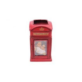 Mnk Dekoratif Çerçeveli 1404B-1262 Metal Londra Telefon Kulübesi Kalemlik
