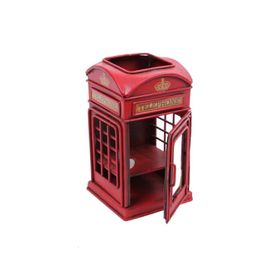 Mnk Dekoratif Çerçeveli 1404B-1262 Metal Londra Telefon Kulübesi Kalemlik