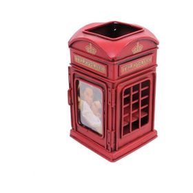 Mnk Dekoratif Çerçeveli 1404B-1262 Metal Londra Telefon Kulübesi Kalemlik