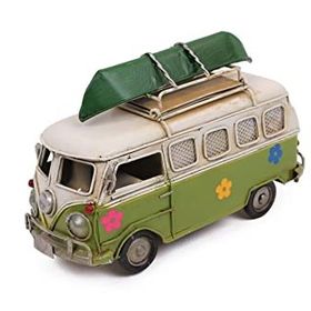Mnk Dekoratif Çerçeveli ve Kumbaralı 1204E-3098SS Metal Minibüs
