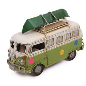 Mnk Dekoratif Çerçeveli ve Kumbaralı 1204E-3098SS Metal Minibüs
