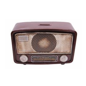 Mnk Home 1210B-1102 Kumbaralı Dekoratif Metal Radyo