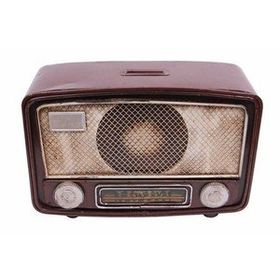 Mnk Home 1210B-1102 Kumbaralı Dekoratif Metal Radyo