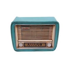 Mnk Home 1210B-1102 Kumbaralı Dekoratif Metal Radyo