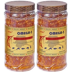 Mnk Omega 3 1000 mg 2x200 Kapsül Balık Yağı