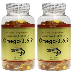 Mnk Omega 3-6-9 1000 mg 2x200 Kapsül Balık Yağı