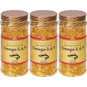 Mnk Omega 3-6-9 1000 mg 3x200 Kapsül Balık Yağı