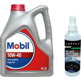 Mobil 1 0W-40 4 lt Motor Yağı + Carpex Cam Buğu Önleyici