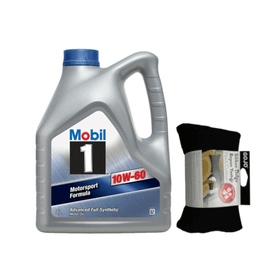 Mobil 1 10W-60 Tam Sentetik 4 lt Motor Yağı + Gojo Silikon Dolgulu Boyun Yastığı