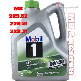 Mobil 1 ESP 0W-30 4 lt Motor Yağı Balata Temizleyici