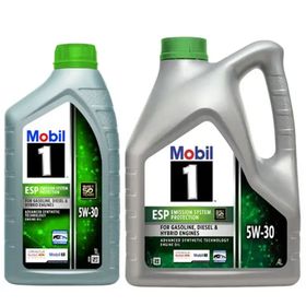 Mobil 1 Esp LV 5W30 4 lt Tam Sentetik + 1.5 lt Yeşil Antifiriz Motor Yağı