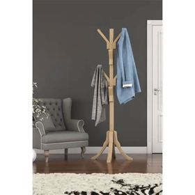 Mobil Deco 00036000258 Nia Ahşap Ayaklı Gürgen Askılık