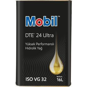 Mobil DTE 24 ISO VG 32 16 lt Yüksek Performanslı Hidrolik Yağı