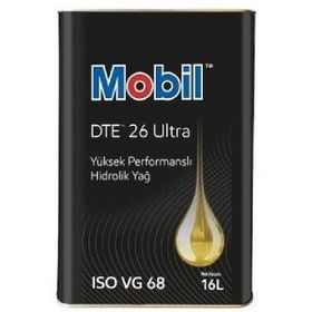 Mobil Dte 26 Iso Vg 68 16 lt Hidrolik Yağ