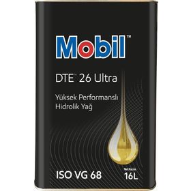 Mobil Dte 26 Iso Vg 68 16 lt Hidrolik Yağ