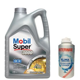Mobil Super 3000 Formula R 5W-30 5 lt Motor Yağı + 150 ml Klima Temizleyici