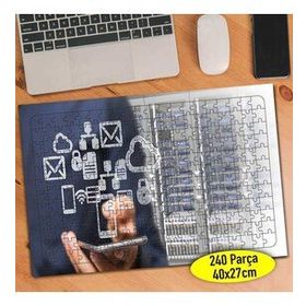 Mobile2 Mobil İnternet Simgeleri 240 Parça Puzzle Yapboz