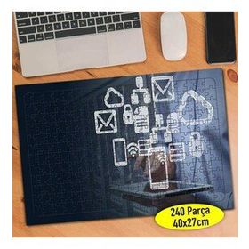 Mobile3 Mobil İnternet Simgeleri 240 Parça Puzzle Yapboz