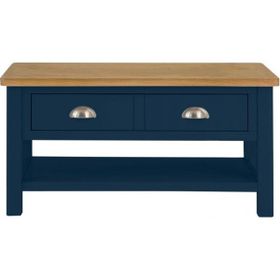 Mobilya Baba Lassie Navy Blue Orta Sehpa
