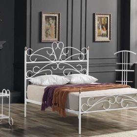 Mobilya Dükkanım ARM089 Bergama Metal 180x200 cm Karyola