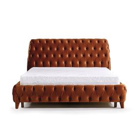 Mobilya Dükkanım GM101 Sultan 200x200 cm Çift Kişilik Yatak Baza Başlık Seti