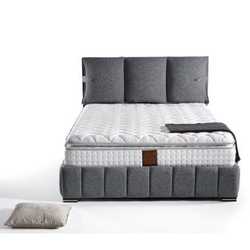 Mobilya Dükkanım GM109 Grande 120x200 cm Tek Kişilik Yatak Baza Başlık Seti