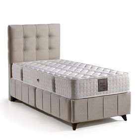 Mobilya Dükkanım GM175 MD Polo - Smart 100x200 cm Tek Kişilik Yatak Baza Başlık Seti