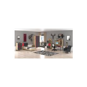 Mobilya Dükkanım WD10134 Simirna 2 Kapılı Genç Odası Takımı