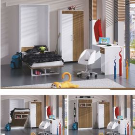 Mobilya Dükkanım WD17117 Küçük Dünyam 1 Çocuk Odası Takımı