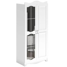 Mobilya Dükkanım WD26029 Rüyam 2 Kapılı Aynalı Dolap