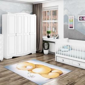 Mobilya Dükkanım WD26127 2 Rüyam Sallanır Büyüyen Karyolalı Bebek Odası Takımı