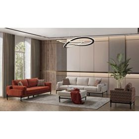 Mobilyabazari Mono Modern 4+3+1+Puf Koltuk Takımı