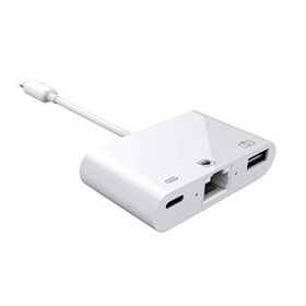 Mobitell 3in1 Lightning Ethernet RJ45 USB Kamera Adaptörü