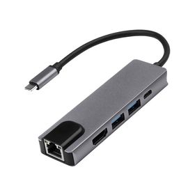 Mobitell 5in1 Usb C Hub 2x Usb 3.0 Hdmı Ethernet Çevirici Adaptör